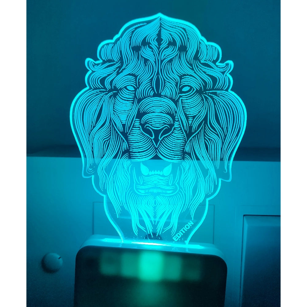 Generic Big Lion AC Adapter Night Lamp