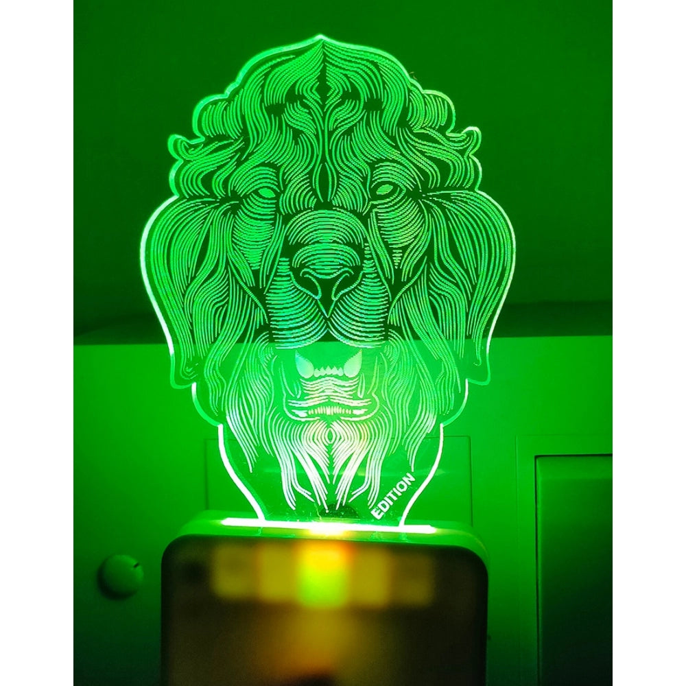 Generic Big Lion AC Adapter Night Lamp