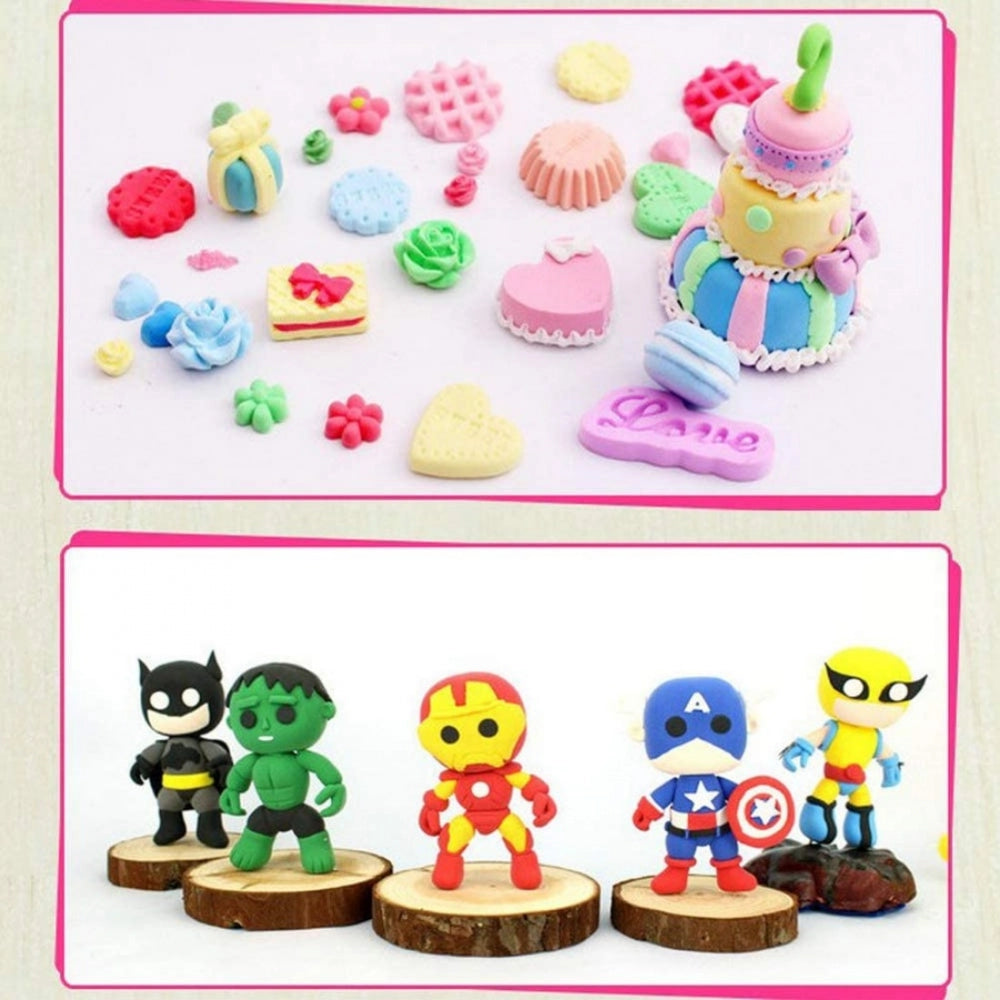 Generic Pack Of_2 Modeling Set For Fondant Gum Paste Sugar Craft And Cake Decoration (Color: Assorted)