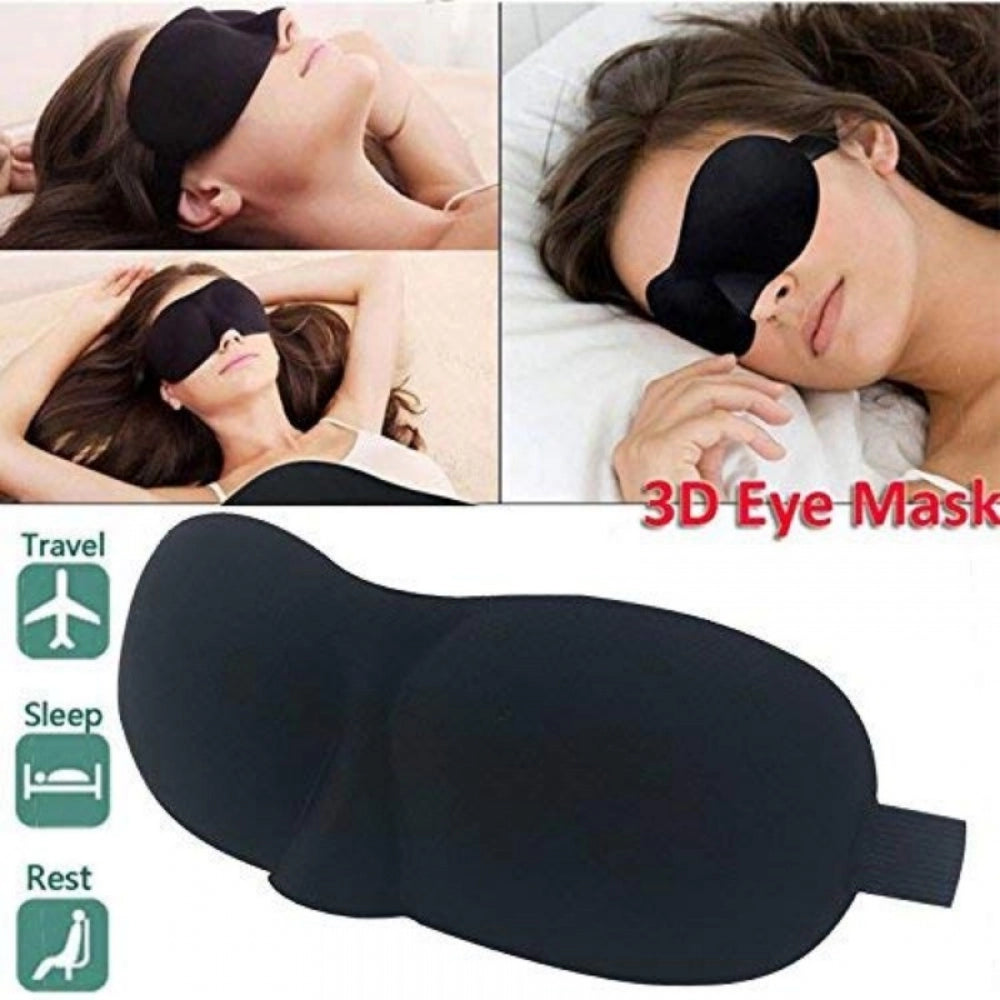 Generic Pack Of 2_eye mask for sleep (Color: Assorted)
