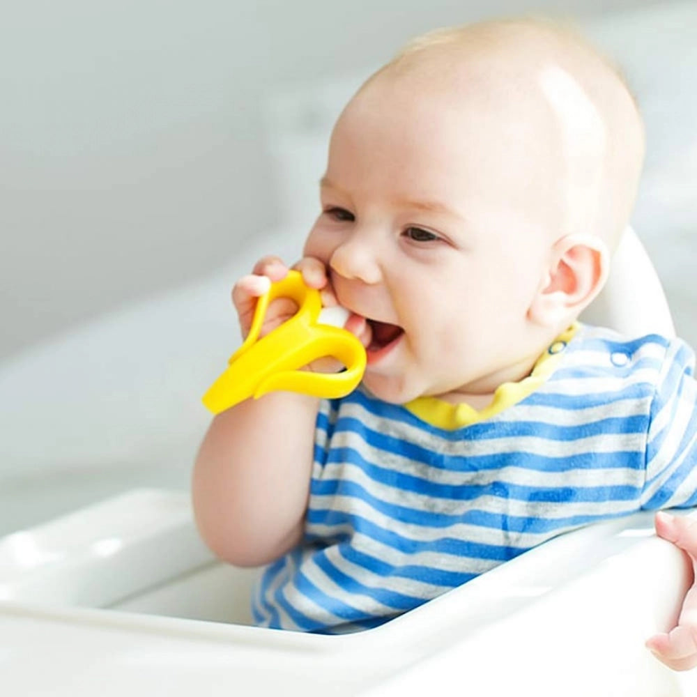 Generic Banana Shaped Baby Traning toothbrush (Assorted)