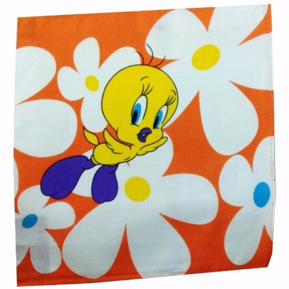Generic Pack Of_6 Yellow Duck Medium Size Handkerchiefs (Color: Assorted)