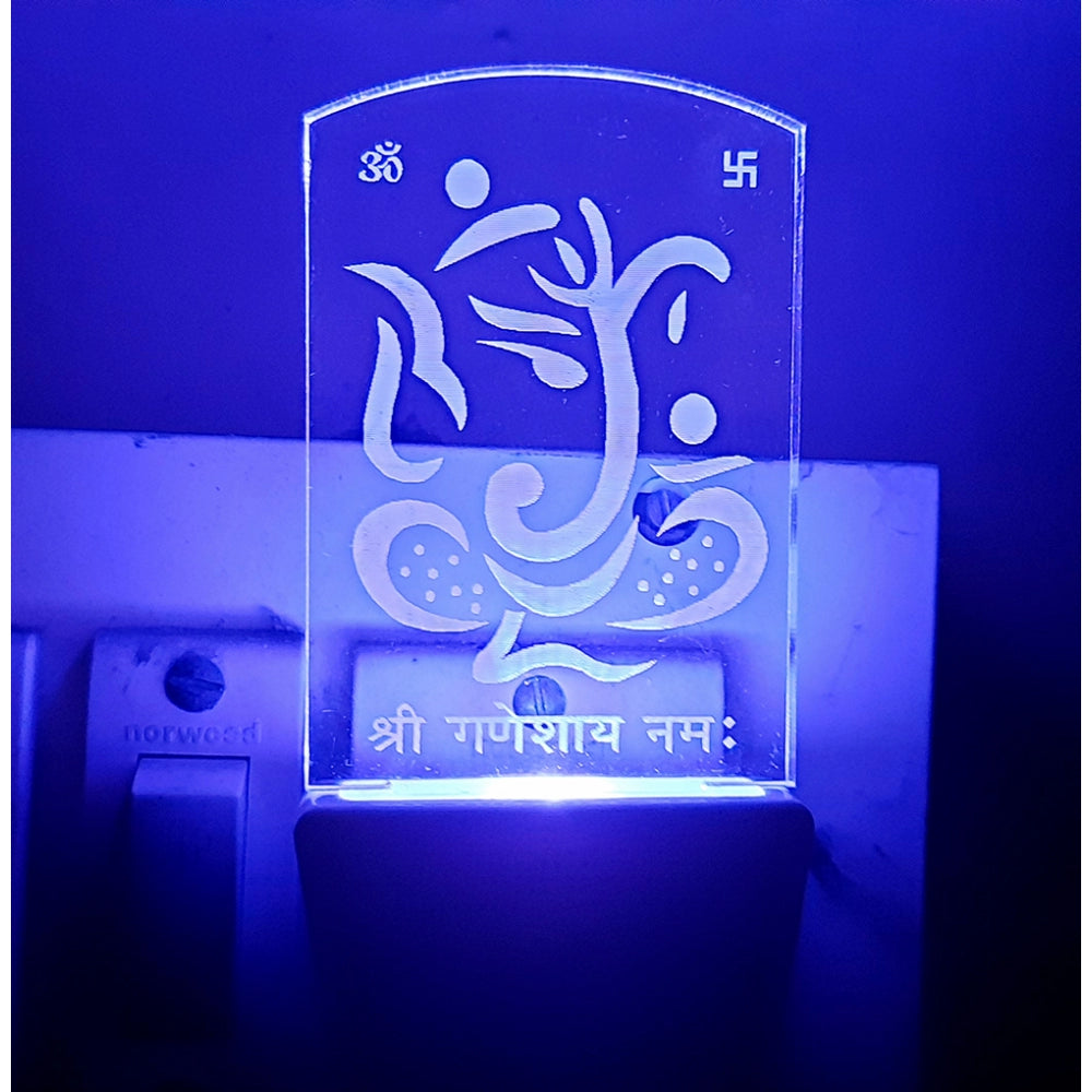 Generic Designer Ganesha AC Adapter Night Lamp
